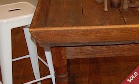 Antique Apple Sorting Table