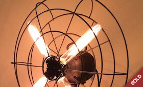 Repurposed Fan Light